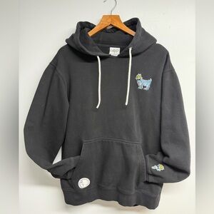 GOAT USA OG Hooded Sweatshirt Mens Size Medium Color Black